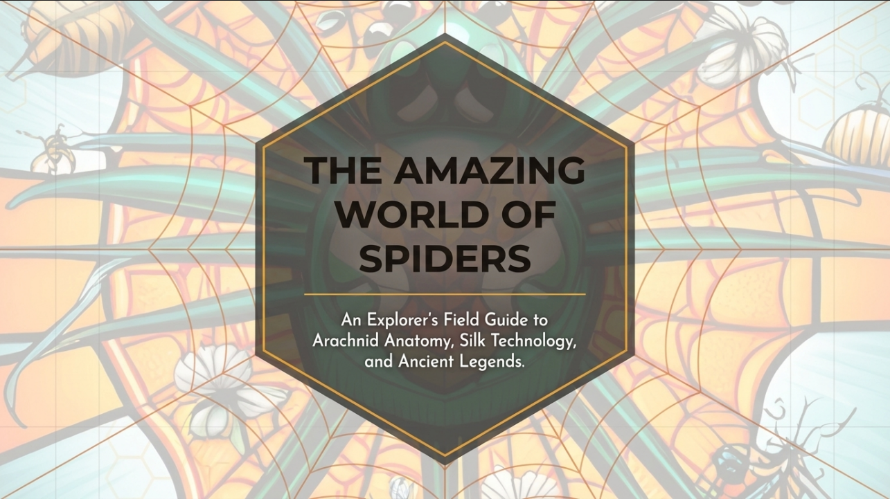 Awesome Adventures in the World of Animals Spider