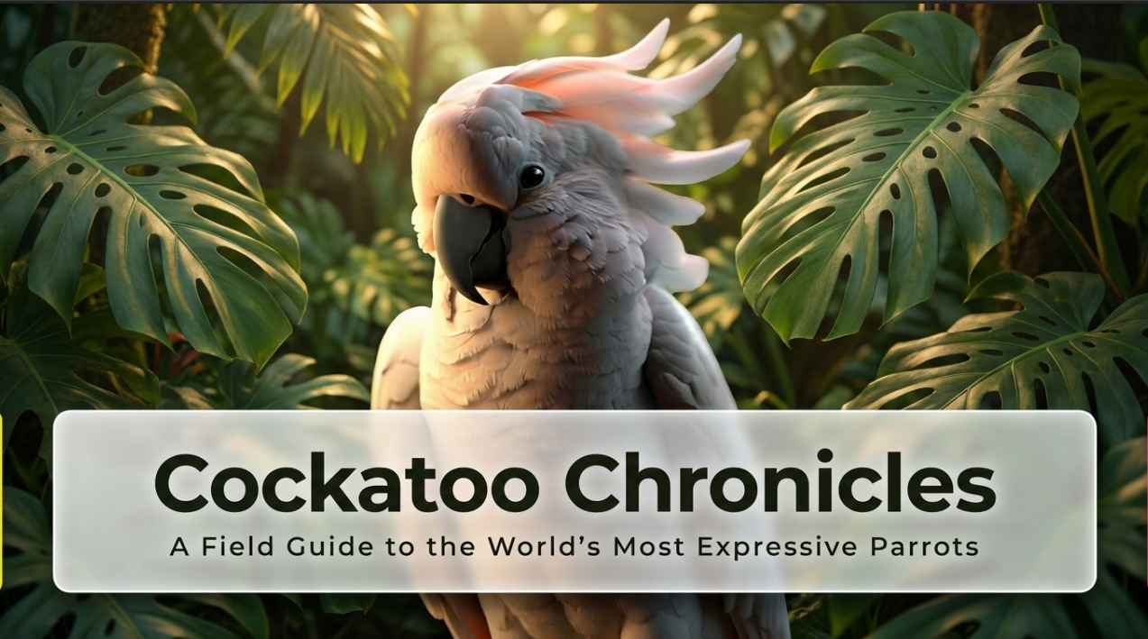 Awesome Adventures in the World of Animals Cockatoo