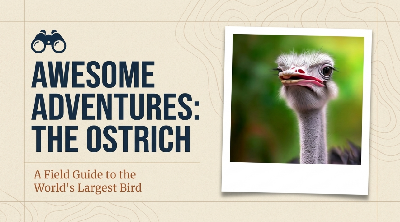 Awesome Adventures in the World of Animals Ostrish