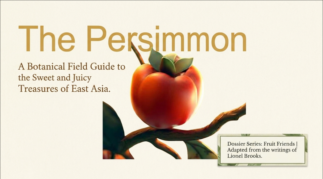 Fruit Friends Persimmon