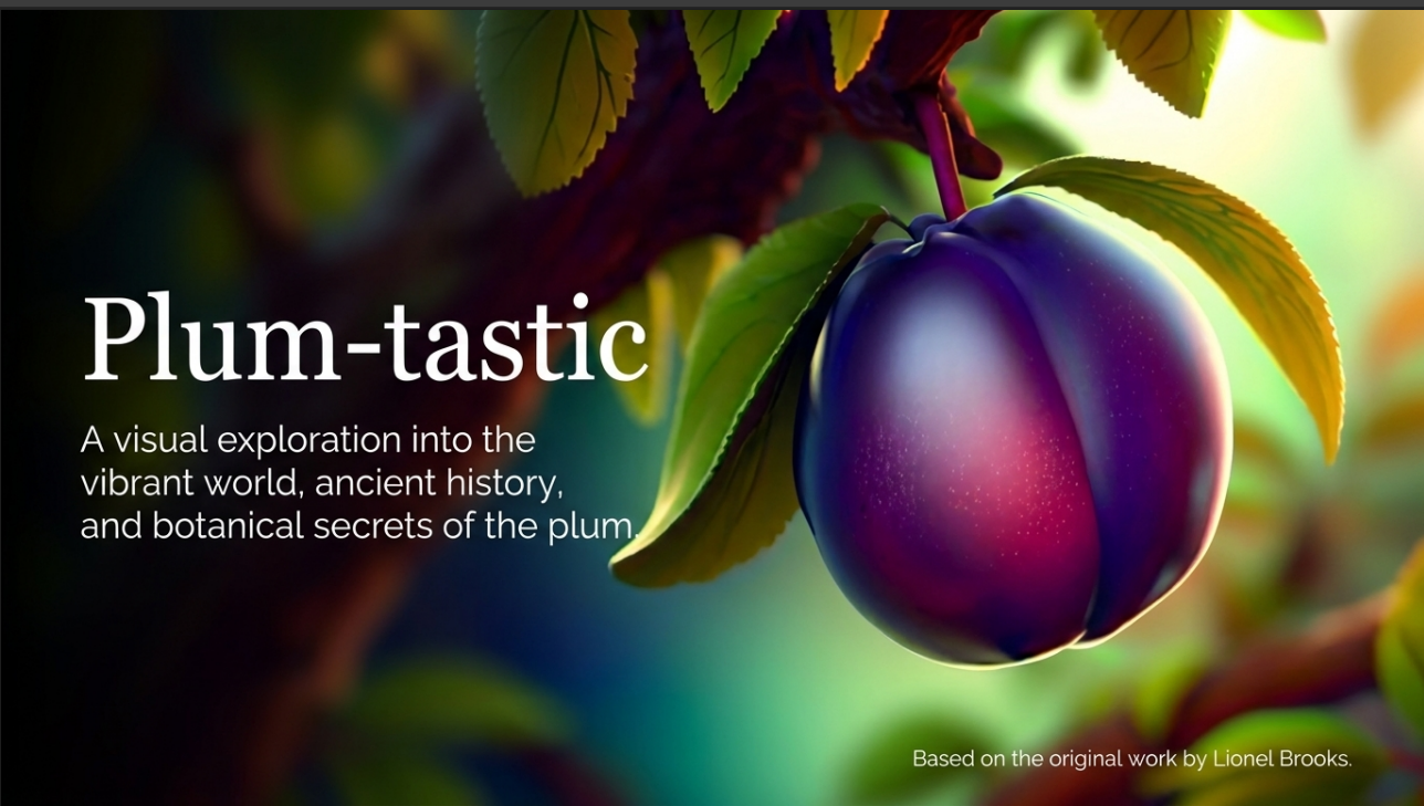 Fruit Friends Plum