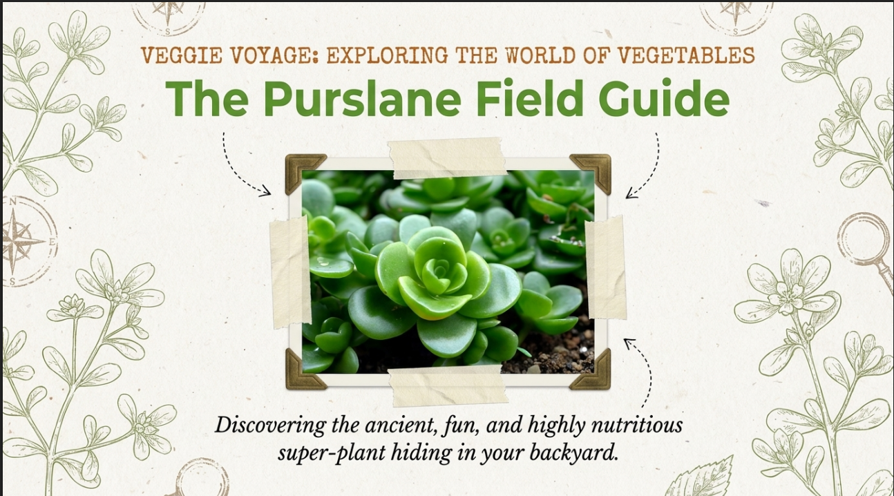 Veggie Voyage Purslane