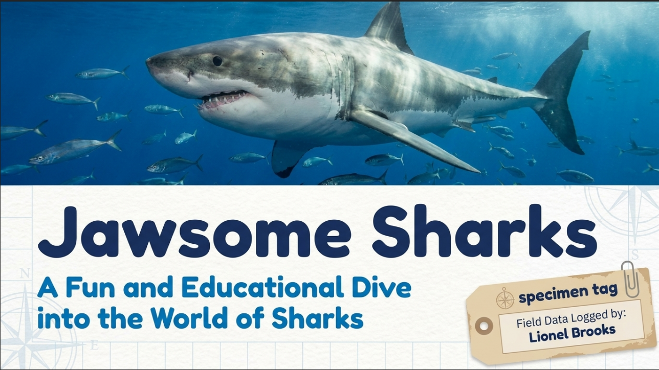Awesome Adventures in the World of Animals Shark