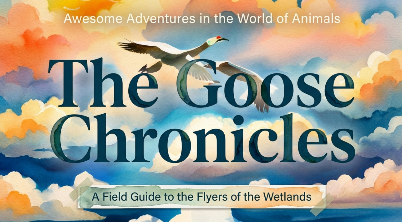 Awesome Adventures in the World of Animals Goose