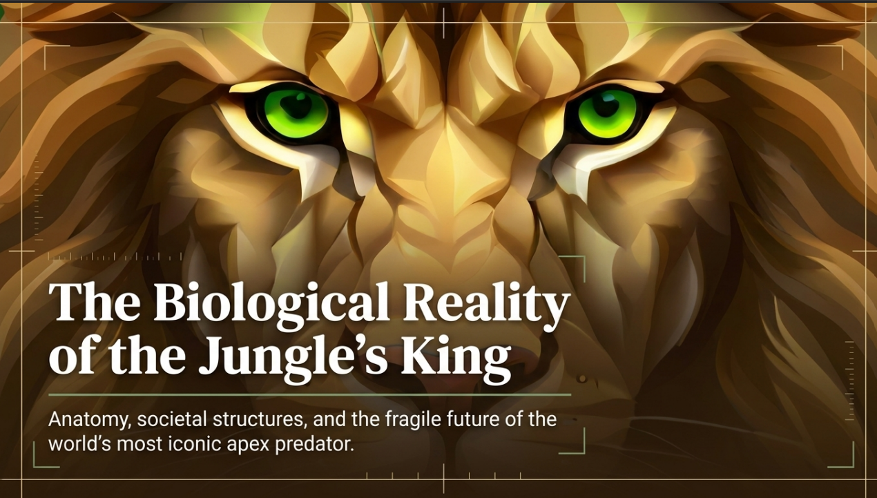 Awesome Adventures in the World of Animals Lion