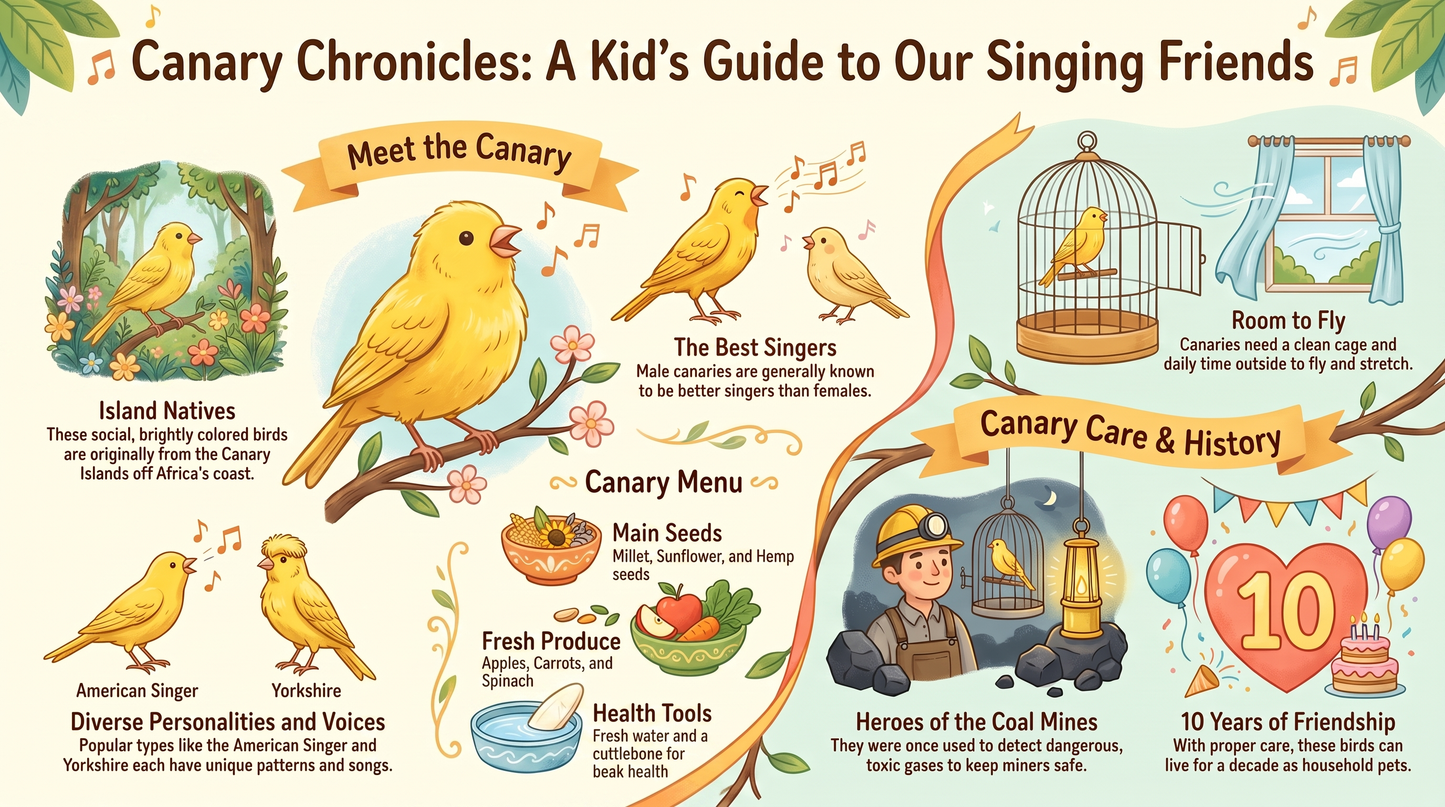 Awesome Adventures in the World of Animals Canary