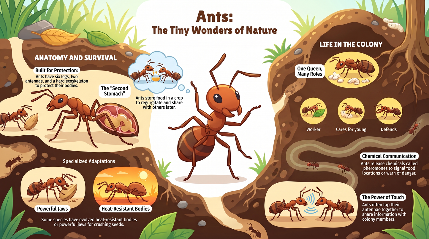 Awesome Adventures in the World of Animals Ant
