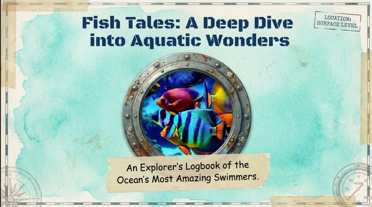 Awesome Adventures in the World of Animals Fish