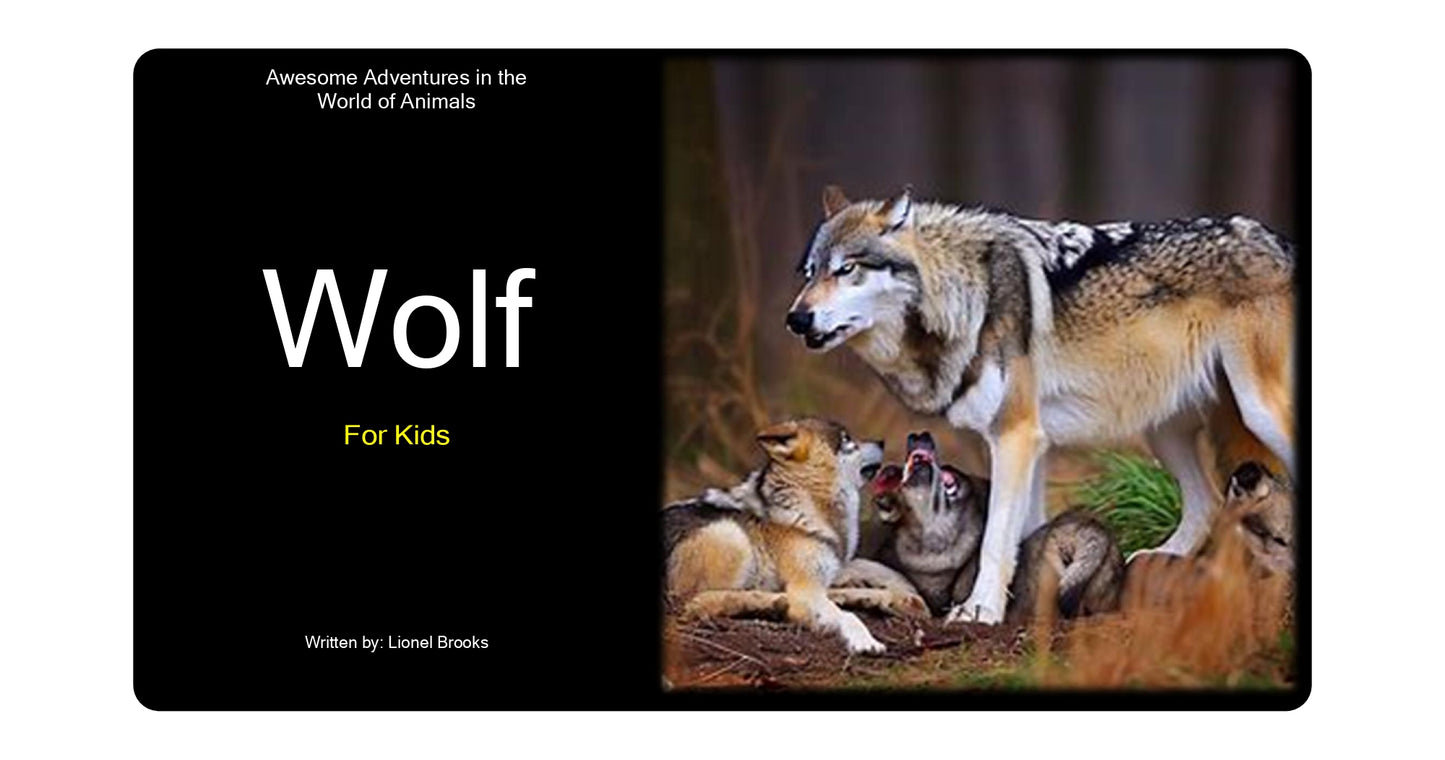 Super Adventures in the World of Animals Wolf