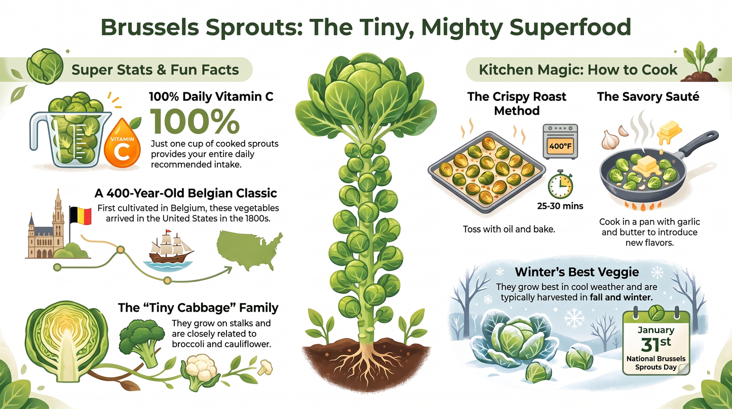 Veggie Voyage Brussels Sprouts