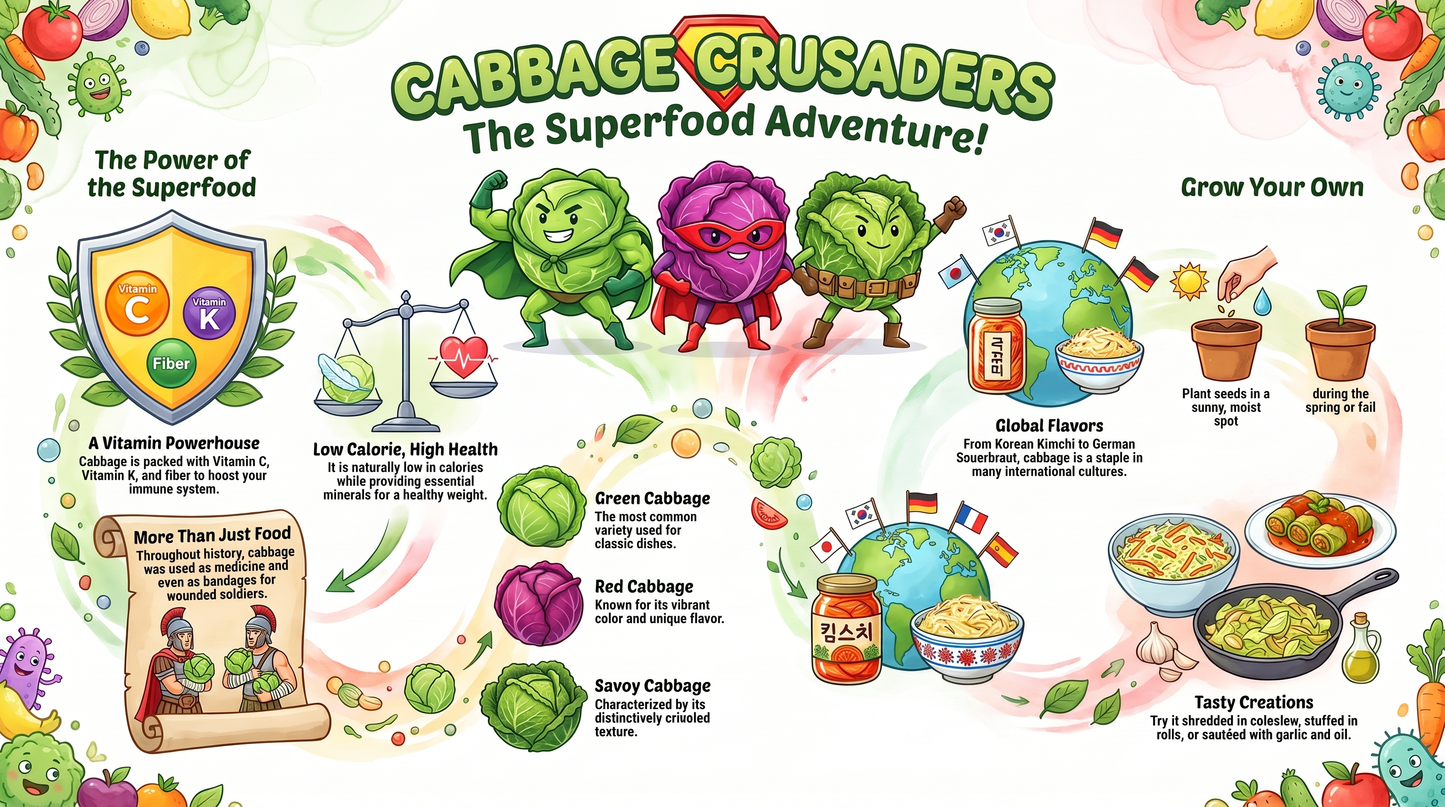Veggie Voyage Cabbage