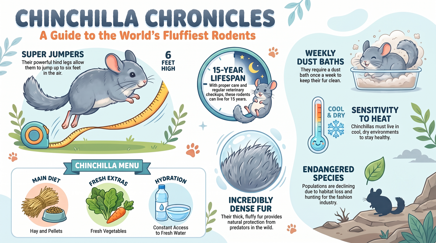 Awesome Adventures in the World of Animals Chinchilla