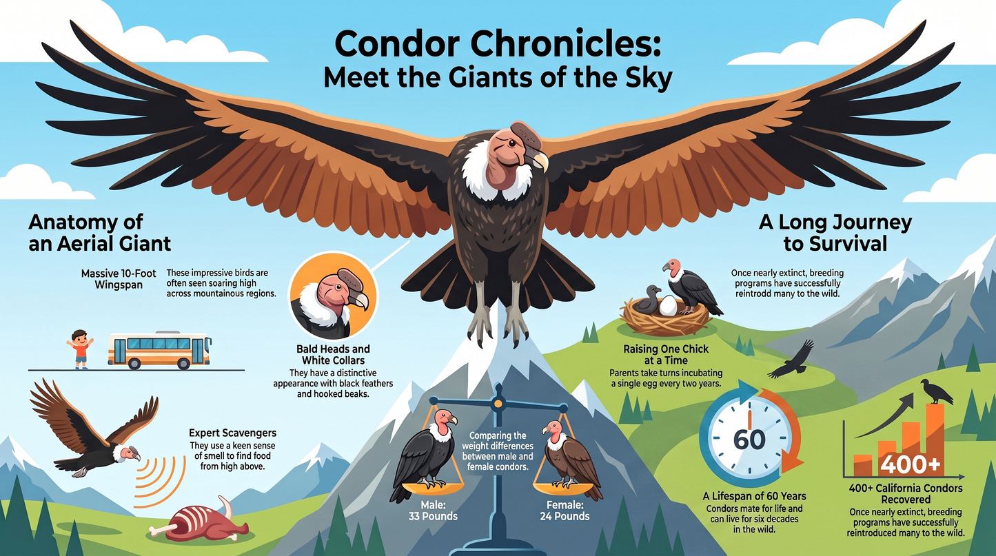 Awesome Adventures in the World of Animals Condor