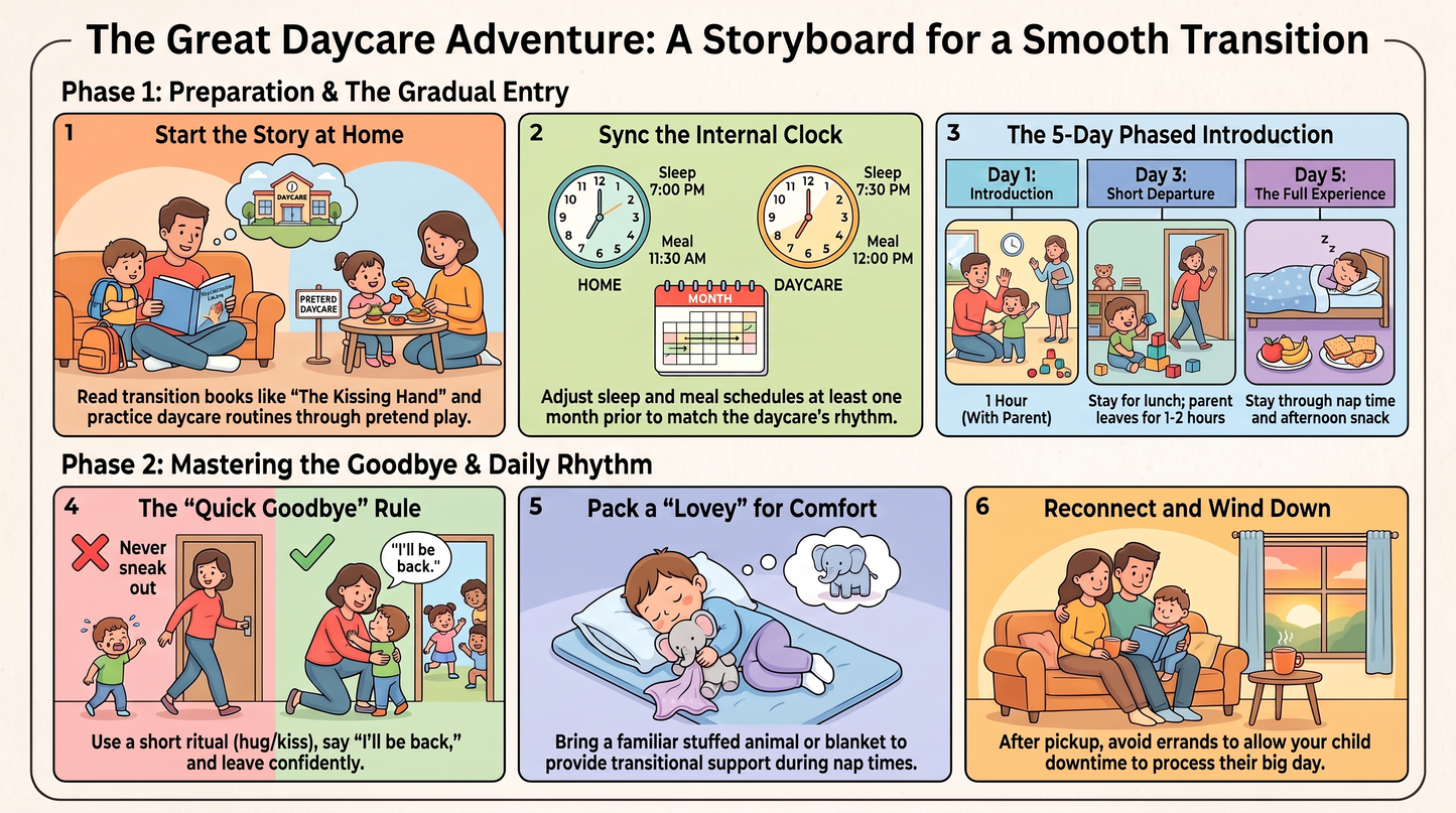 Daycare Transitions Routines, Resources, and Emotional Support