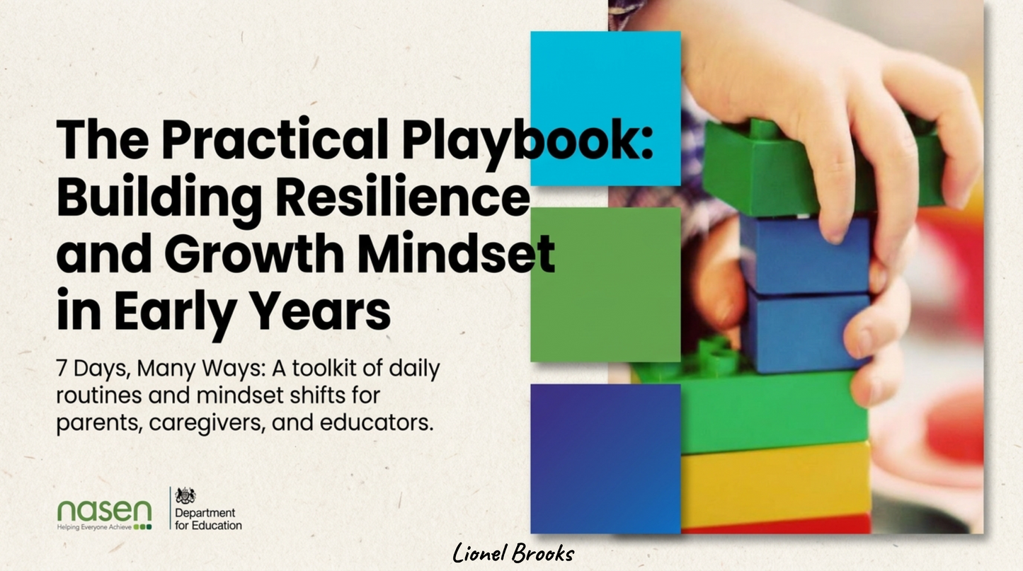 Building Resilience and Growth Mindsets in Early Years Education