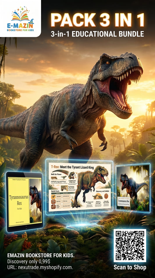 Children's Encyclopedia of Dinosaurs Tyrannosaurus Rex — Discovery