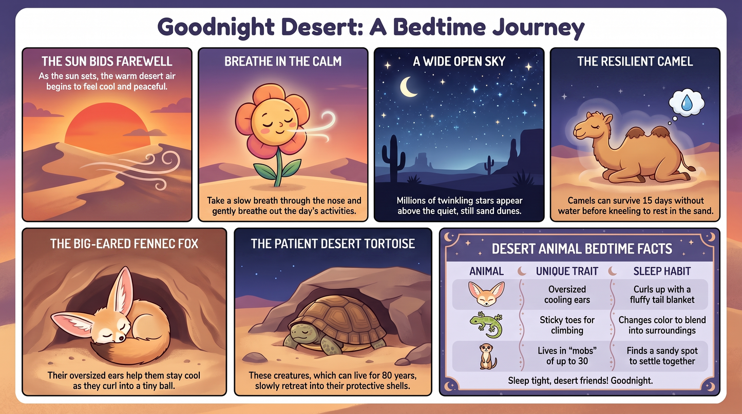 Desert Night Bedtime Stories and Animal Discoveries