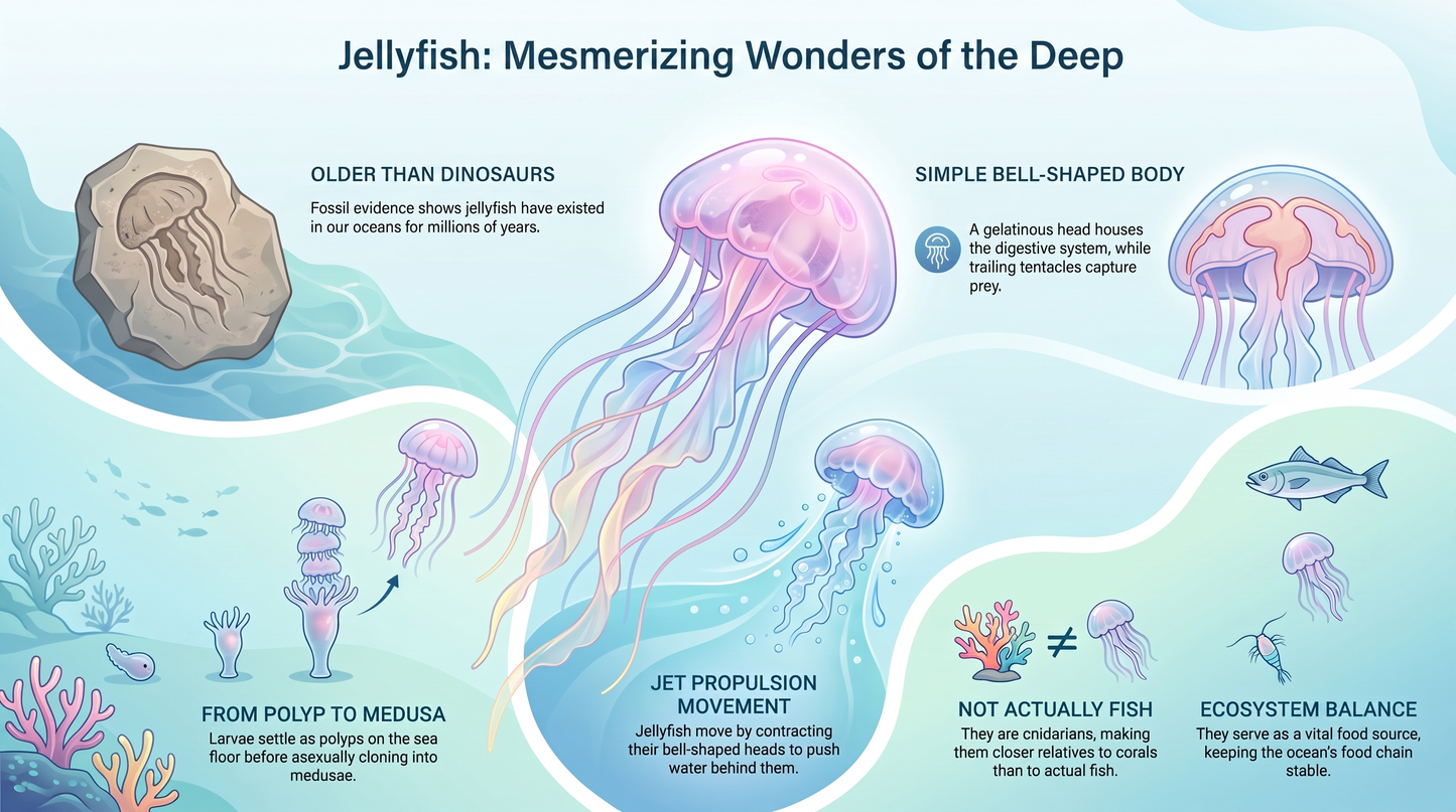 Awesome Adventures in the World of Animals Jellyfish