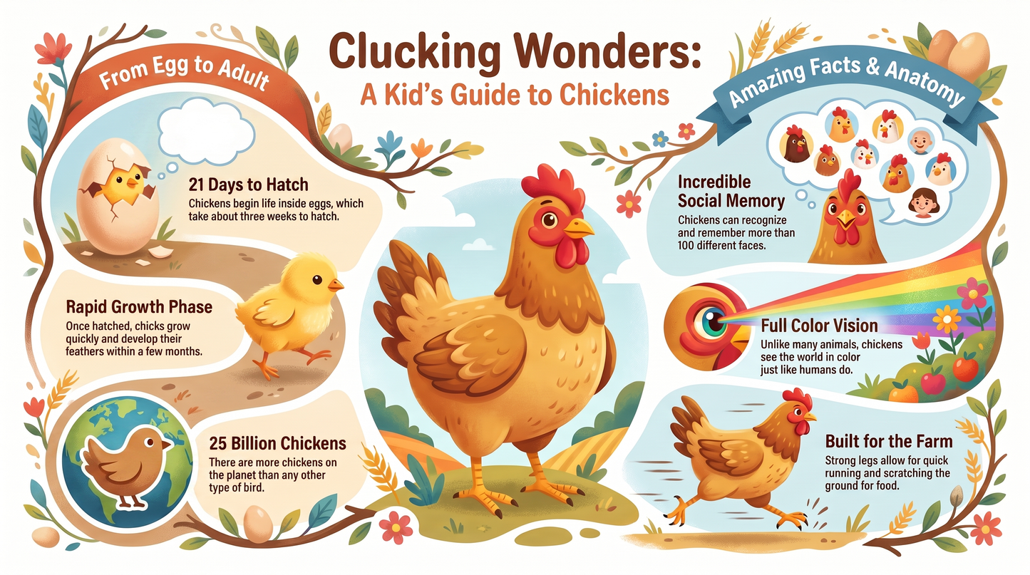 Awesome Adventures in the World of Animals Chicken