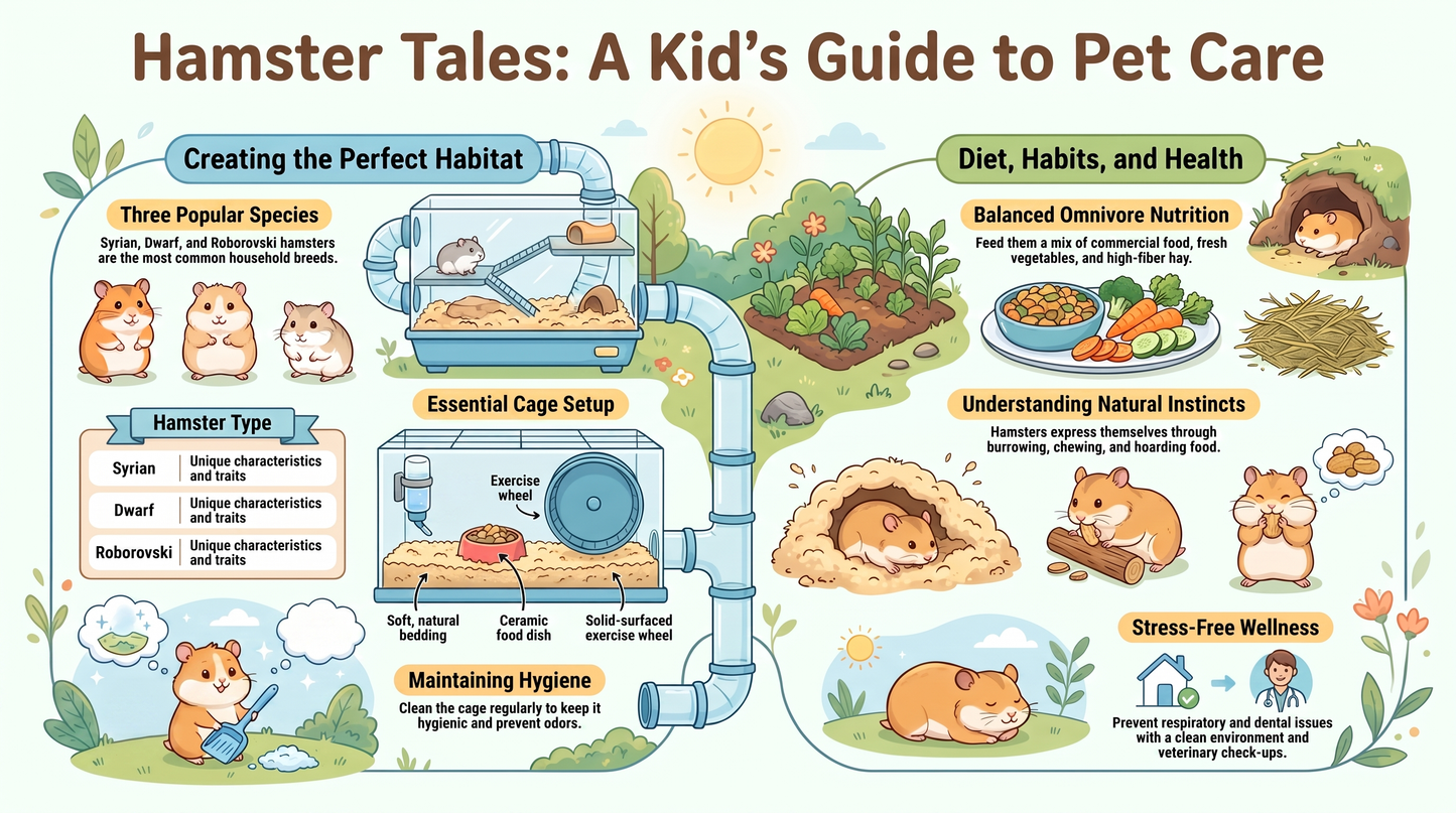 Awesome Adventures in the World of Animals Hamster