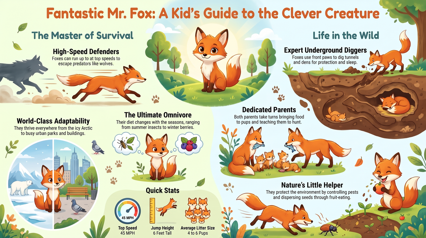 Awesome Adventures in the World of Animals Fox