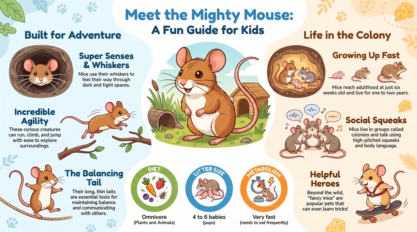 Awesome Adventures in the World of Animals Mouse