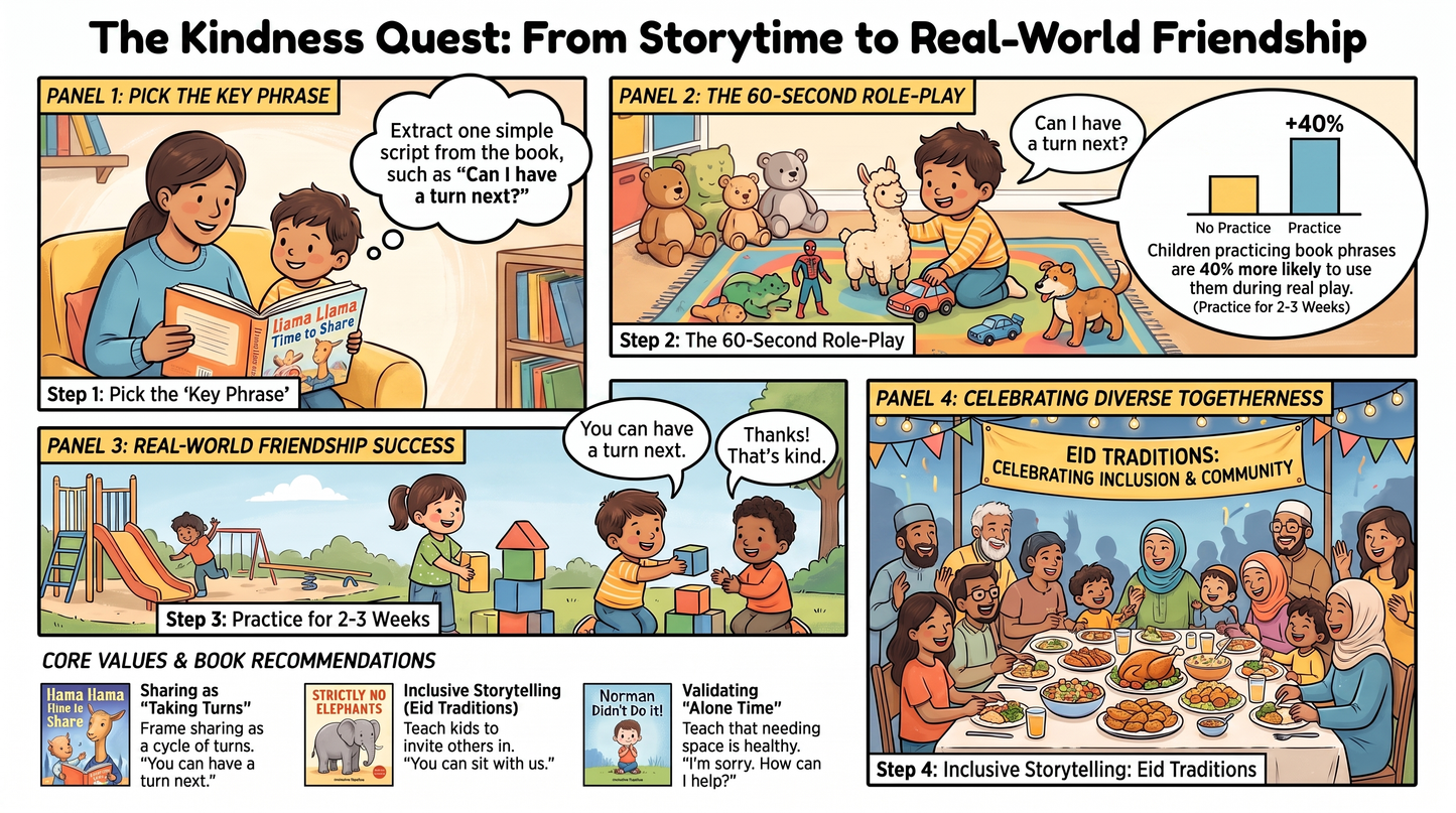 Children's Books and Activities for Friendship and Eid Celebration