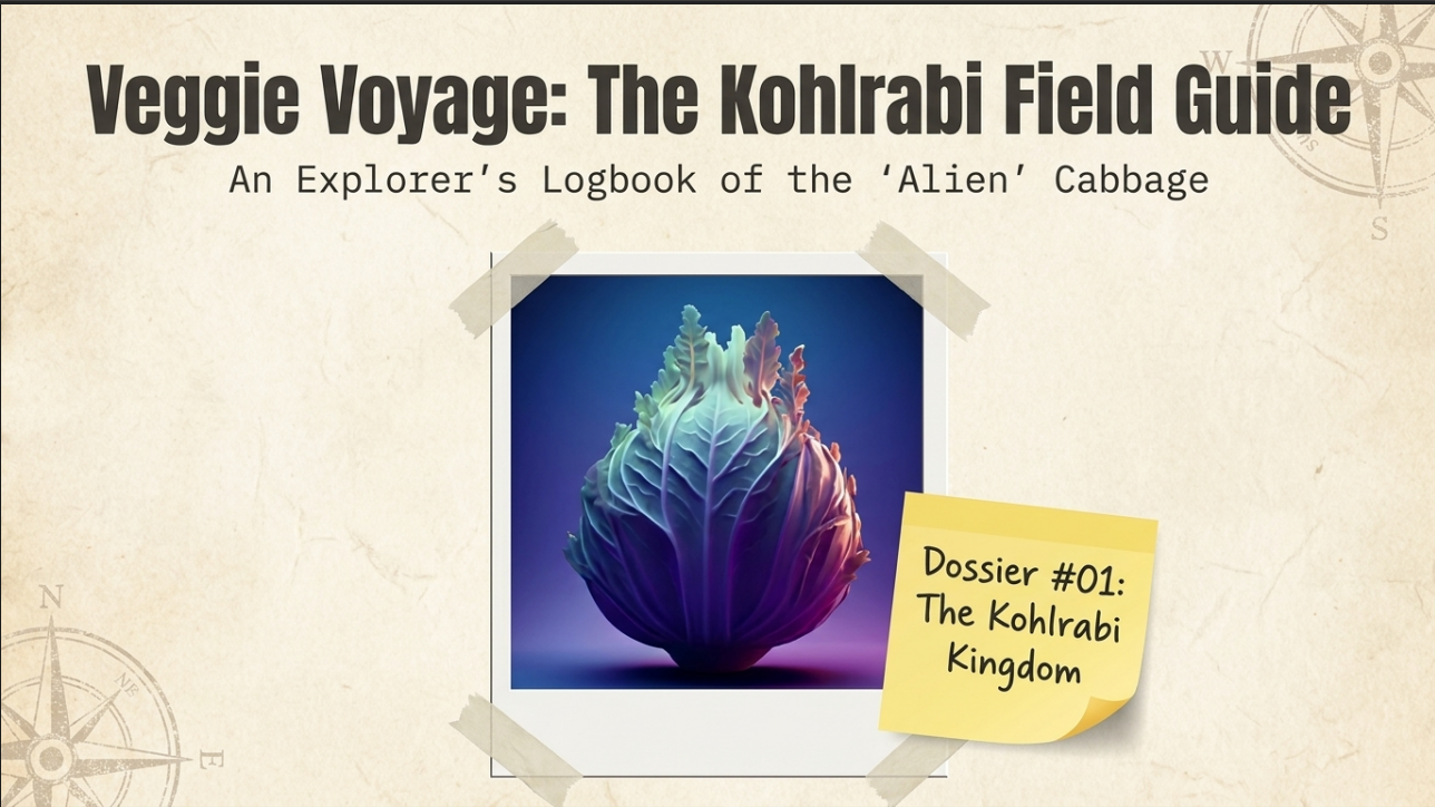 Veggie Voyage kohlrabi
