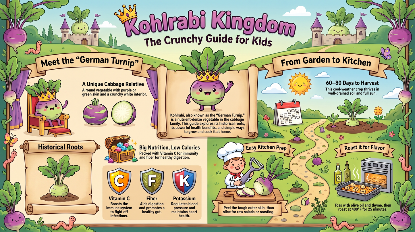 Veggie Voyage kohlrabi