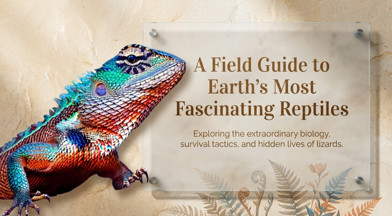 Awesome Adventures in the World of Animals Lizard