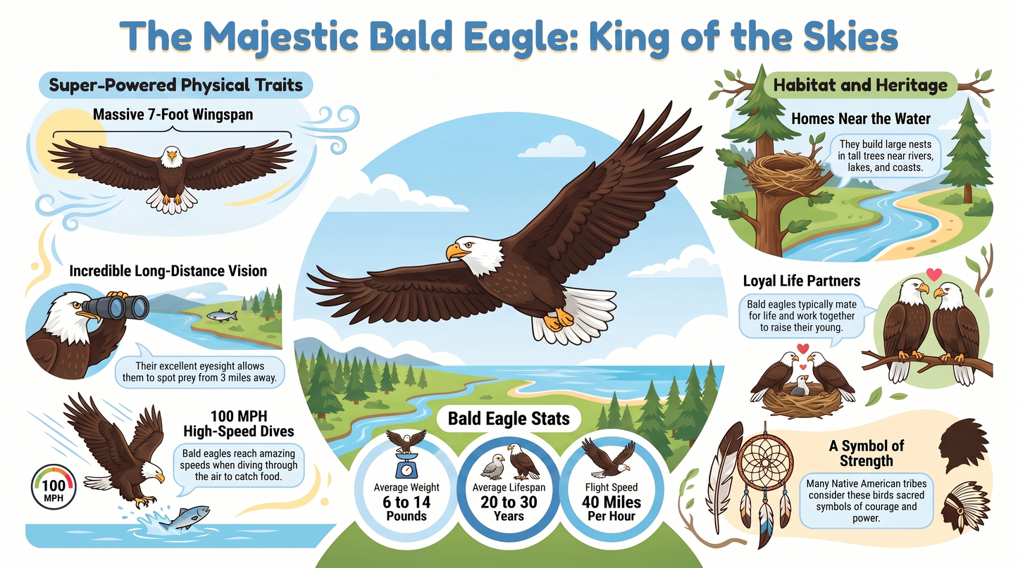Awesome Awesome Adventures in the World of Animals Bald Eagle
