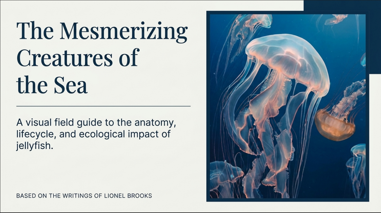Awesome Adventures in the World of Animals Jellyfish