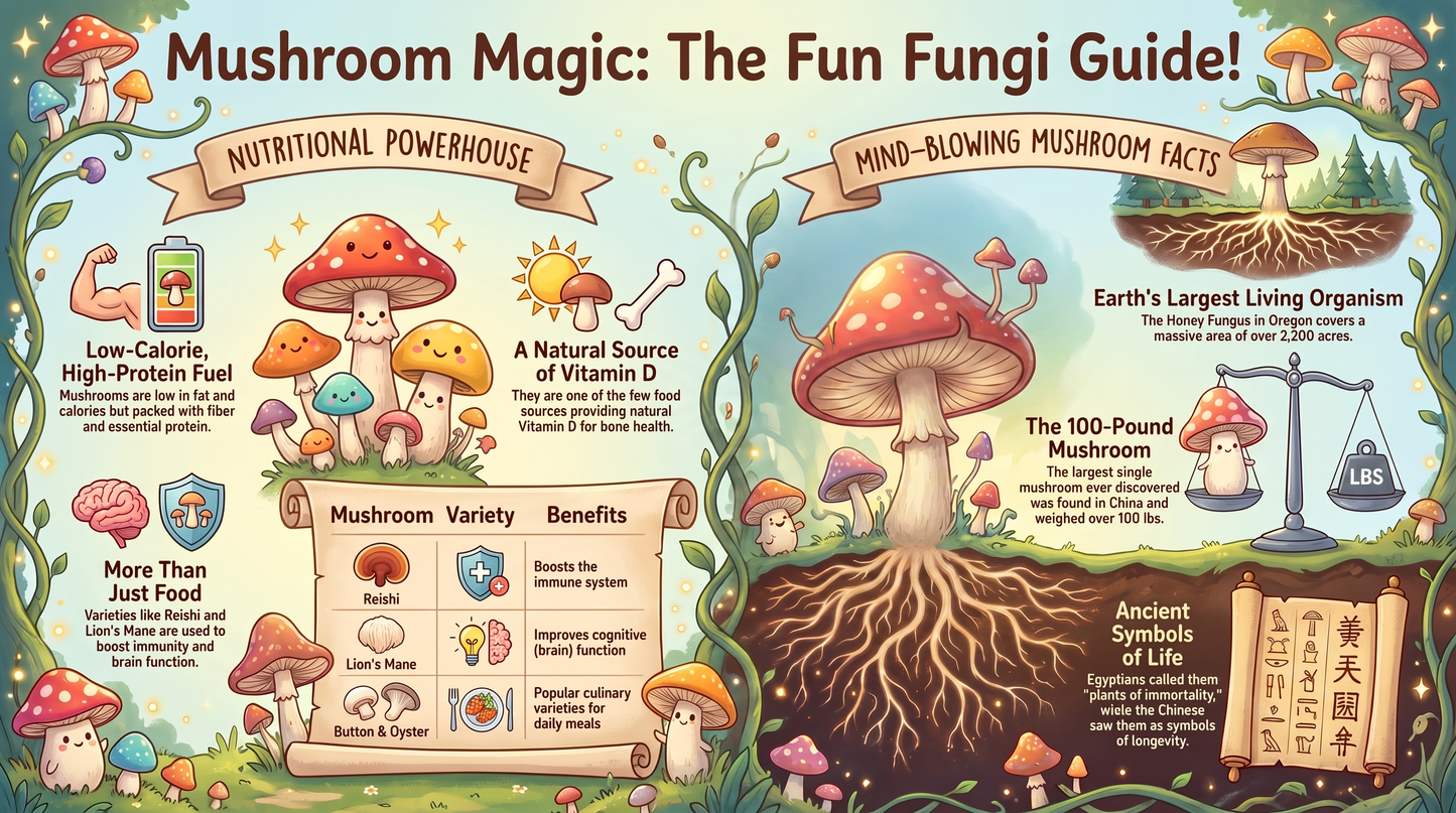 Veggie Voyage mushroom