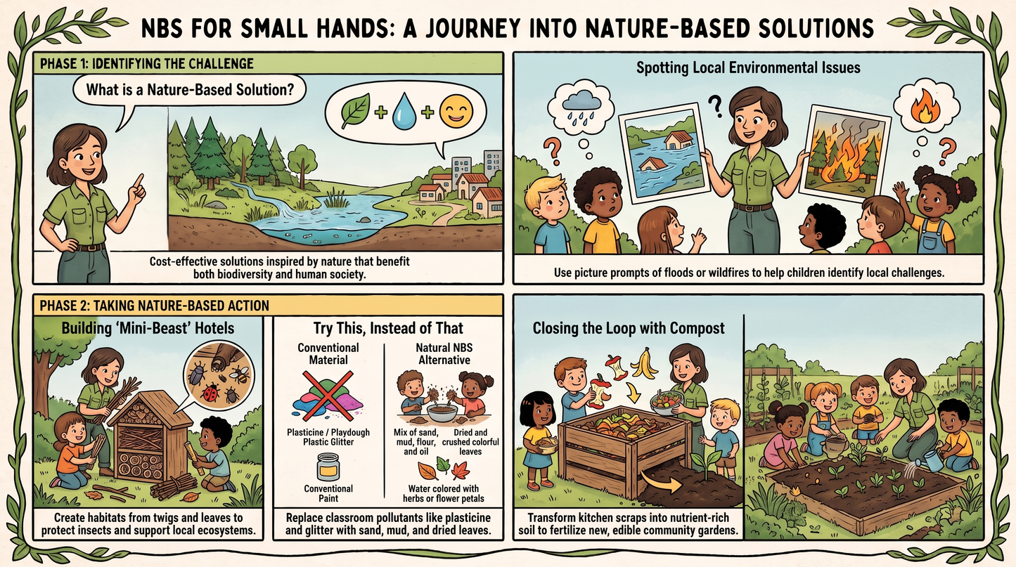 Nature-Based Solutions Learning Activities for Ages 3 and Above