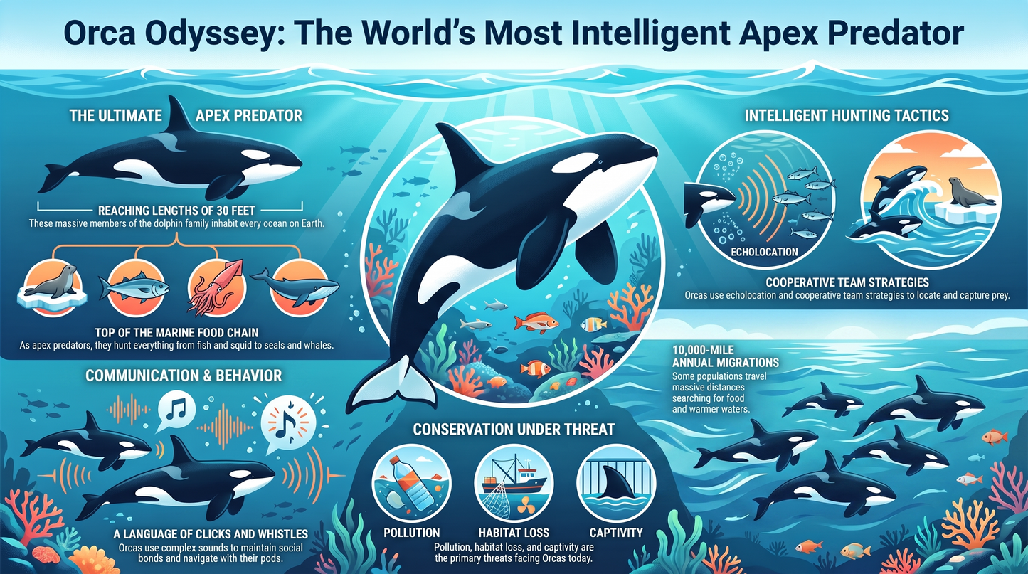 Awesome Adventures in the World of Animals Orca