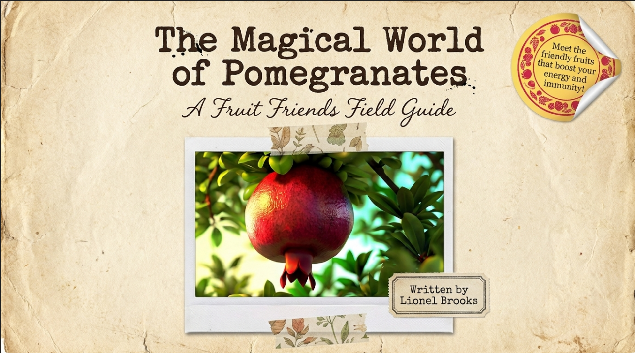 Fruit Friends Pomegranate