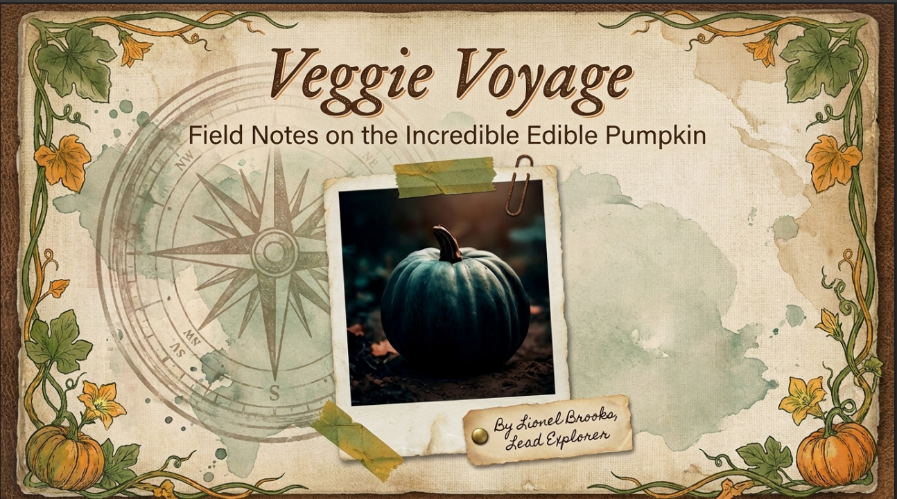 Veggie Voyage Pumpkin