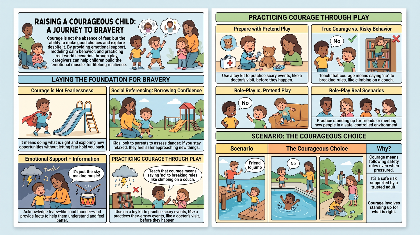 Building Courage and Resilience in Early Childhood