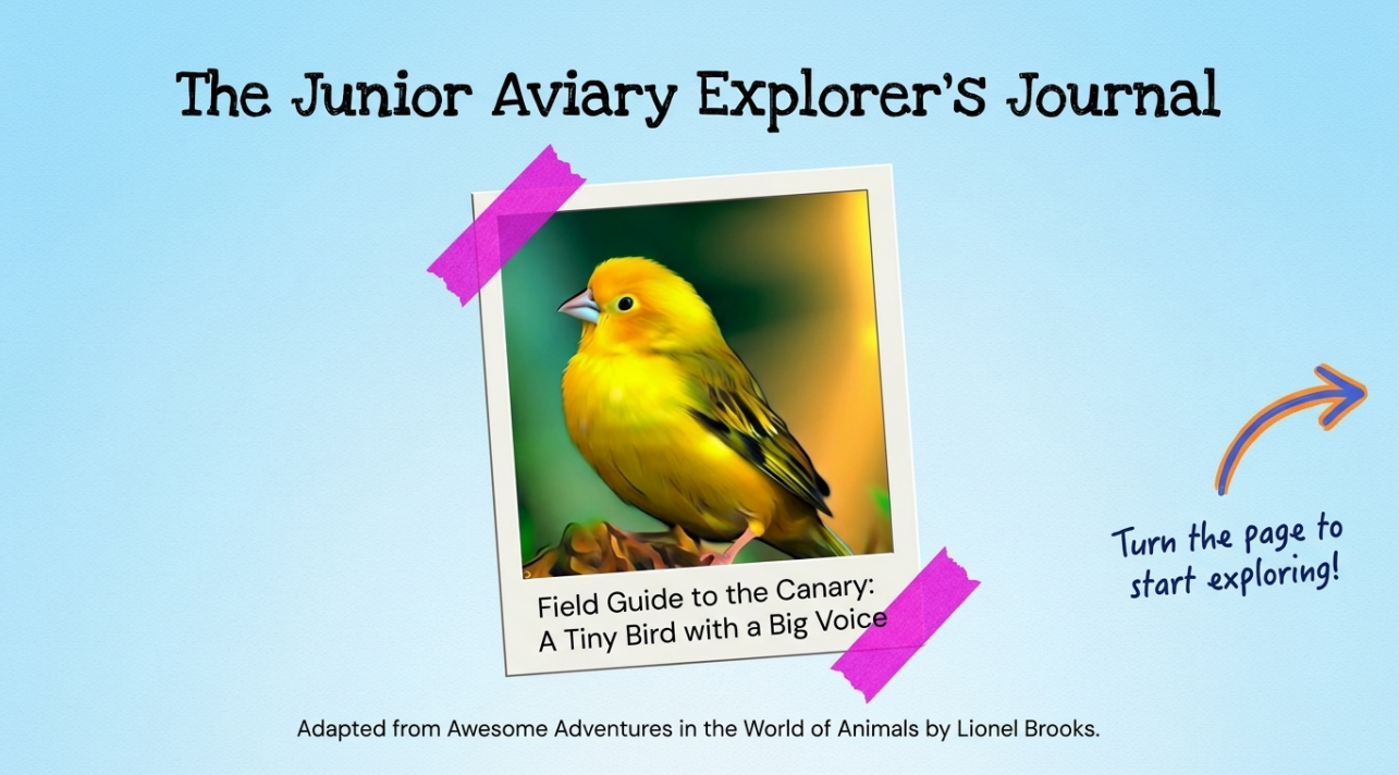 Awesome Adventures in the World of Animals Canary