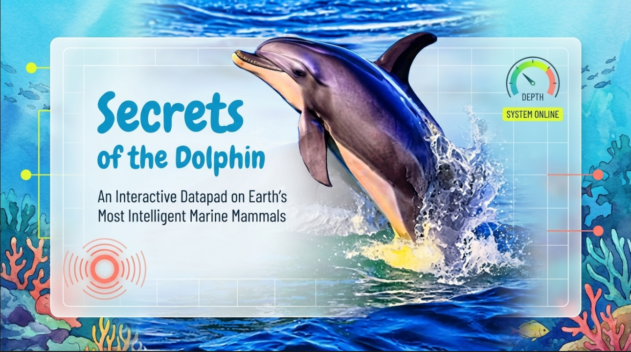 Awesome Adventures in the World of Animals Dolphin