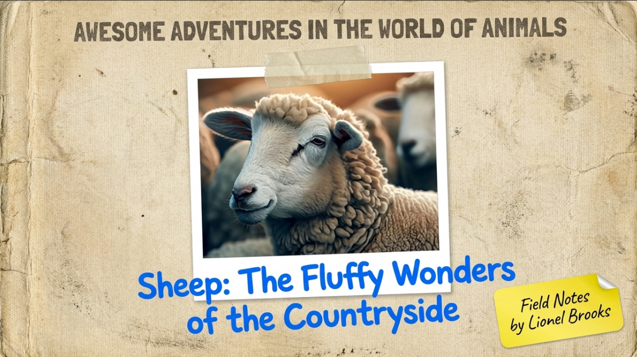 Awesome Adventures in the World of Animals Sheep