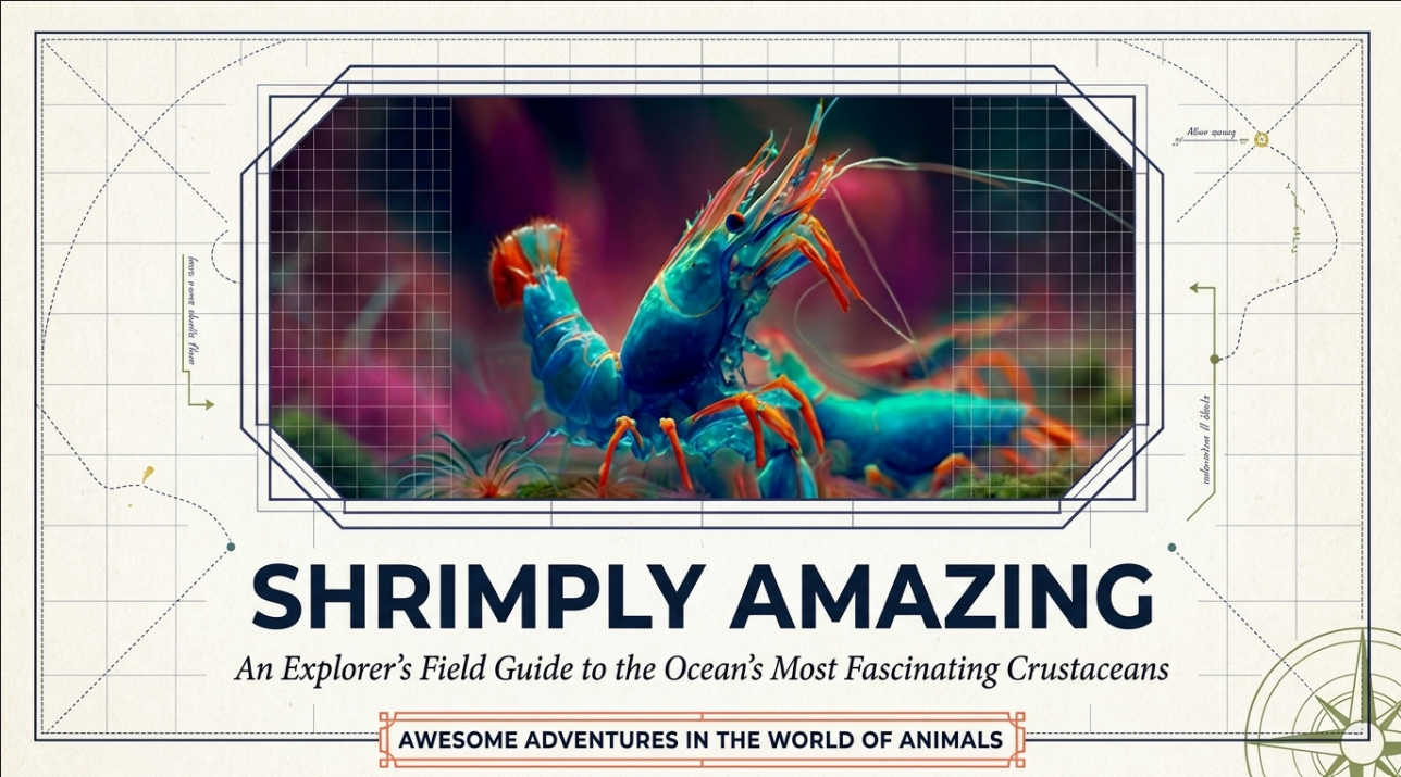 Awesome Adventures in the World of Animals Shrimp