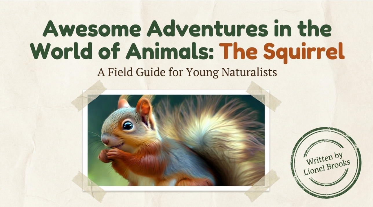 Awesome Adventures in the World of Animals Squirrel