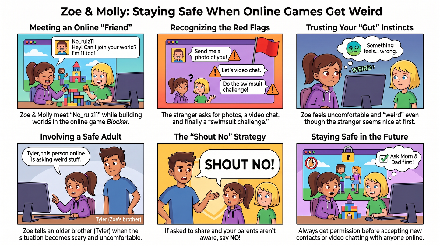 Zoe & Molly Online Grade 4 Digital Safety Teacher Kit