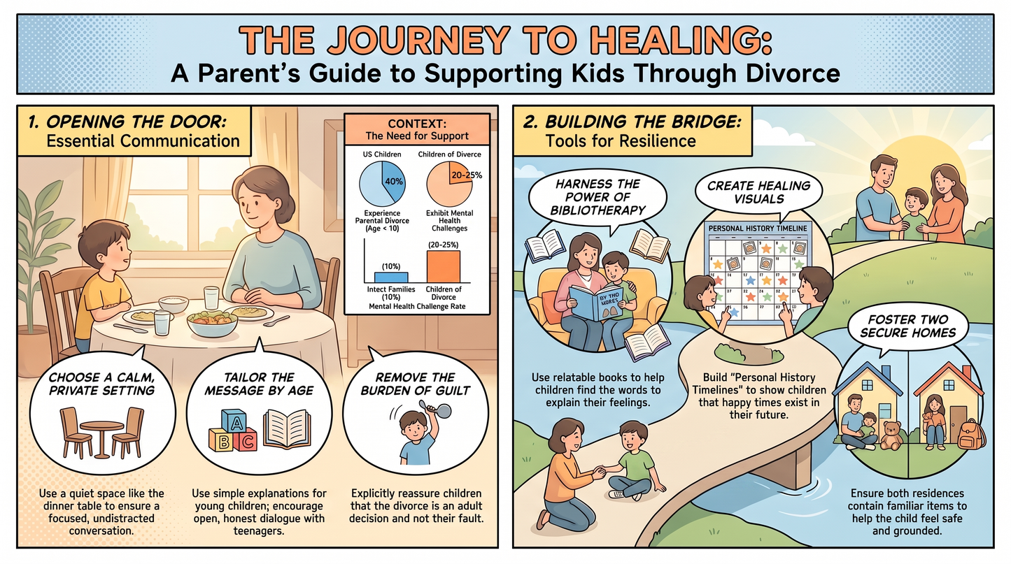Bibliotherapy for Preadolescents from Divorced Families