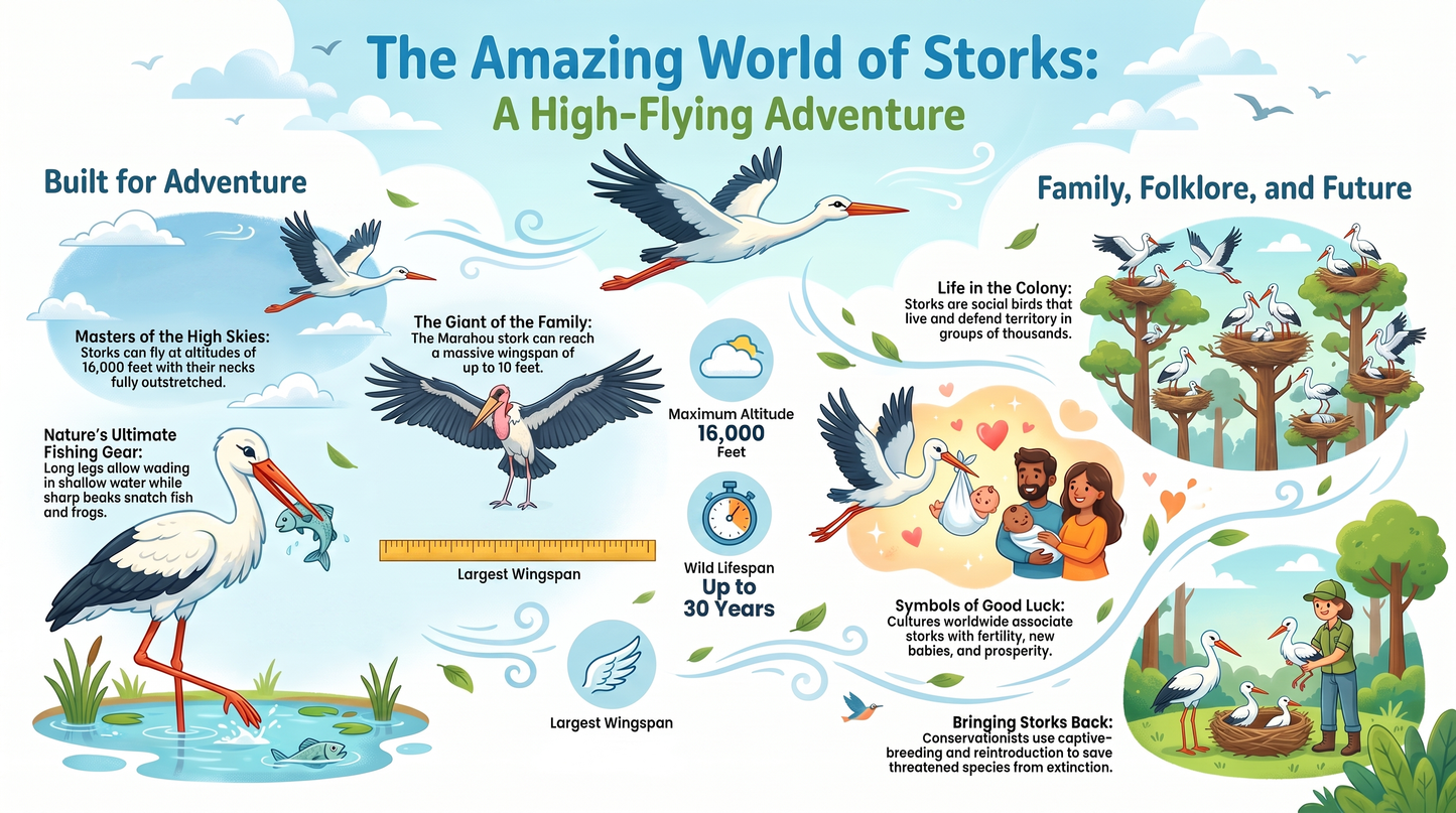 Awesome Adventures in the World of Animals Storck