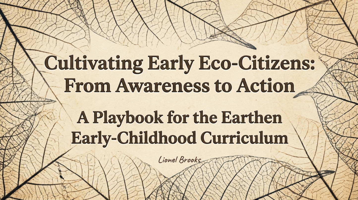 Early Years Nature Education Books, Activities, and Global Citizenship