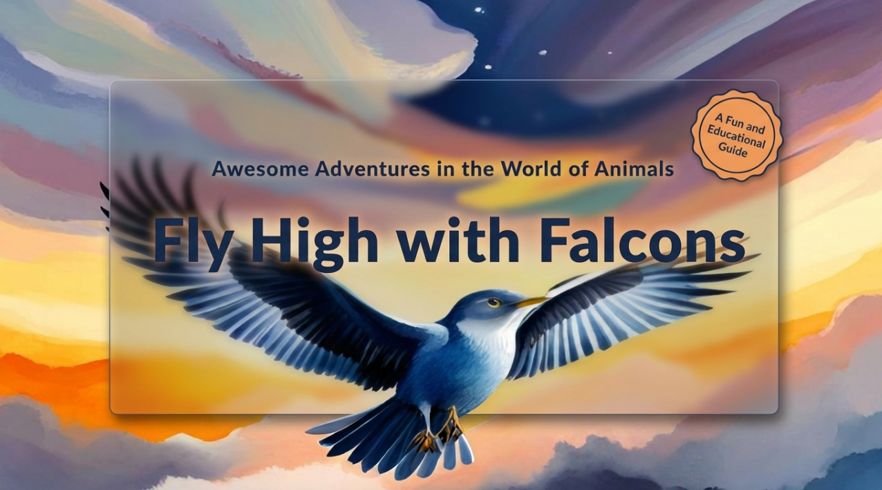 Awesome Adventures in the World of Animals Falcon