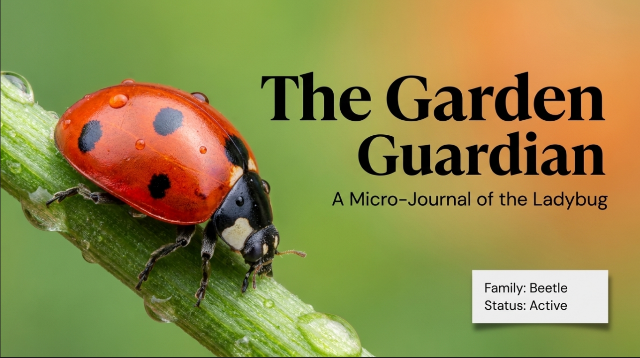 Awesome Adventures in the World of Animals Ladybug