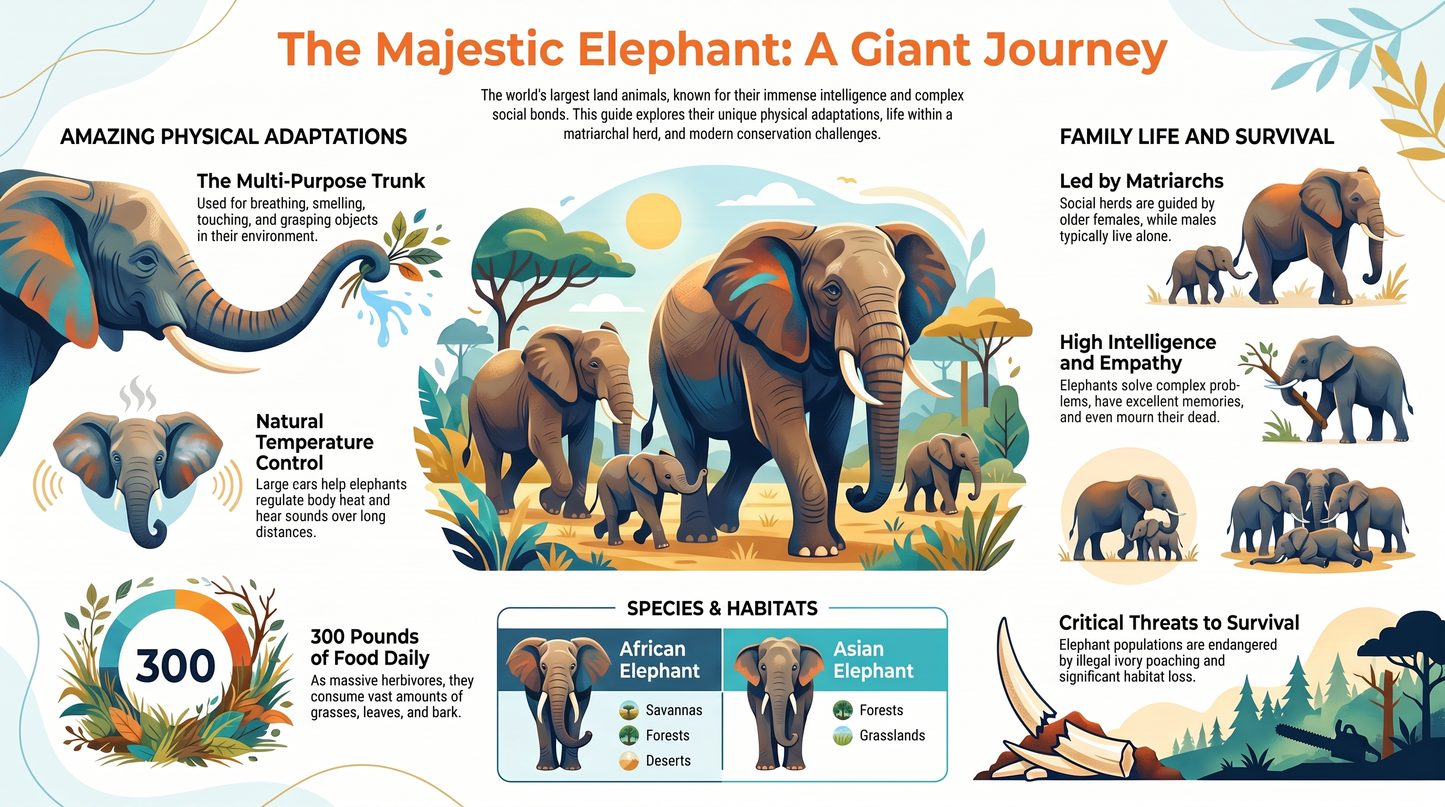 Awesome Adventures in the World of Animals Elephant